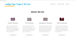 Desktop Screenshot of 4healthyclean.com
